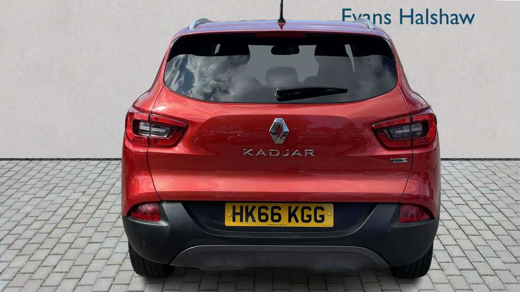 Renault Kadjar 1.5 Dci Signature Nav Edc 2016 HK66KGG Red #5
