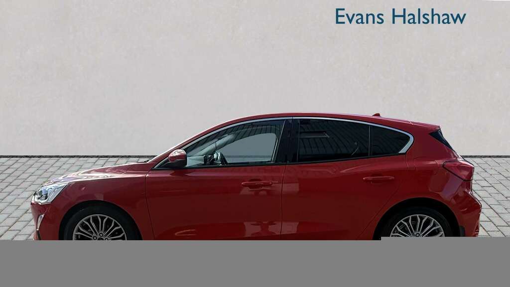 Ford Focus 1.0 Ecoboost 125 Titanium X 2018 SP68HRK Red #3