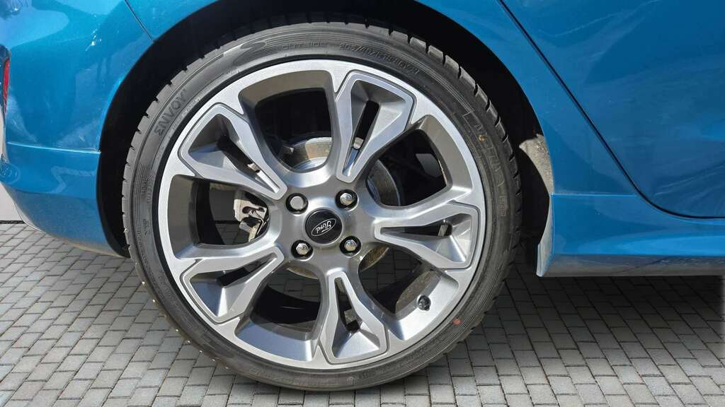 Ford Fiesta 1.0 Ecoboost 125 St-line Navigation 2019 FL69JRZ Blue #4