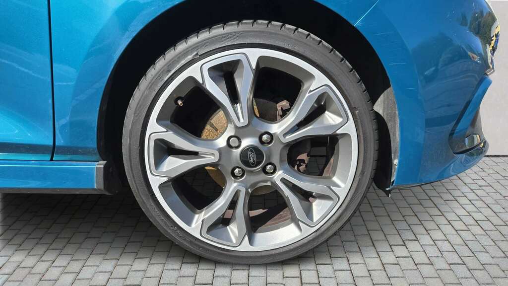 Ford Fiesta 1.0 Ecoboost 125 St-line Navigation 2019 FL69JRZ Blue #5
