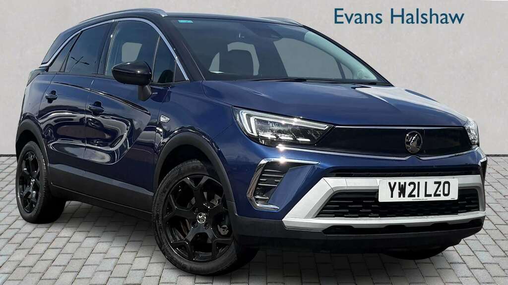 Vauxhall Crossland 1.2 Turbo Sri Nav 2021 Blue