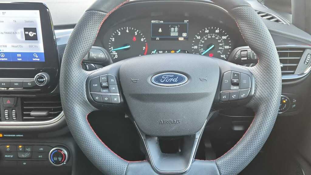Ford Fiesta 1.0 Ecoboost Hybrid Mhev 125 St-line 2023 PF23GFJ Red #3