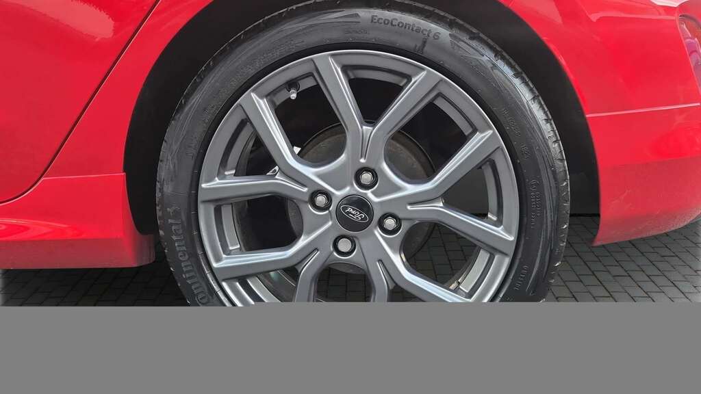 Ford Fiesta 1.0 Ecoboost Hybrid Mhev 125 St-line 2023 PF23GFJ Red #2