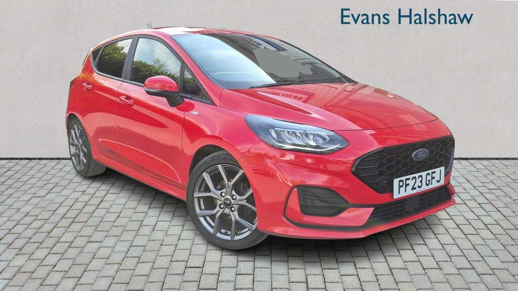 Ford Fiesta 1.0 Ecoboost Hybrid Mhev 125 St-line 2023 Red