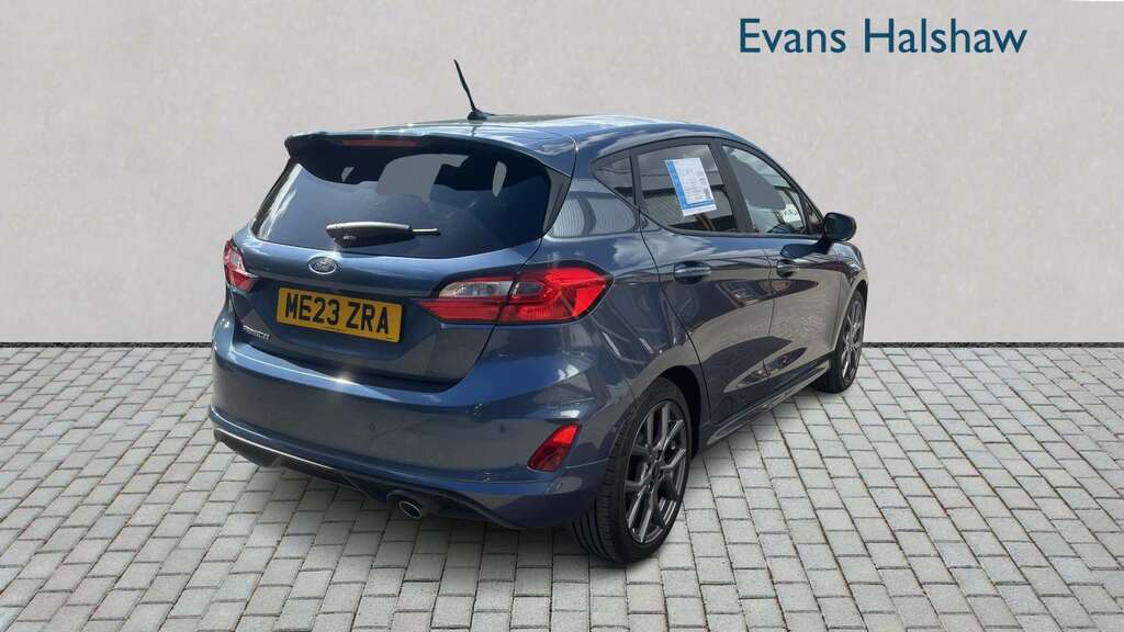 Ford Fiesta 1.0 Ecoboost St-line 2023 ME23ZRA Blue #2