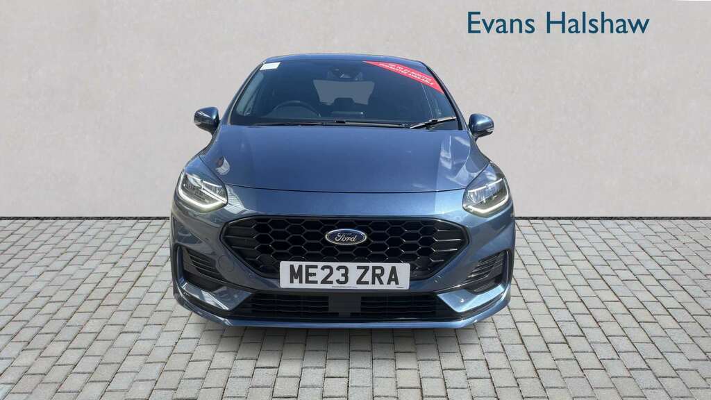 Ford Fiesta 1.0 Ecoboost St-line 2023 ME23ZRA Blue #4