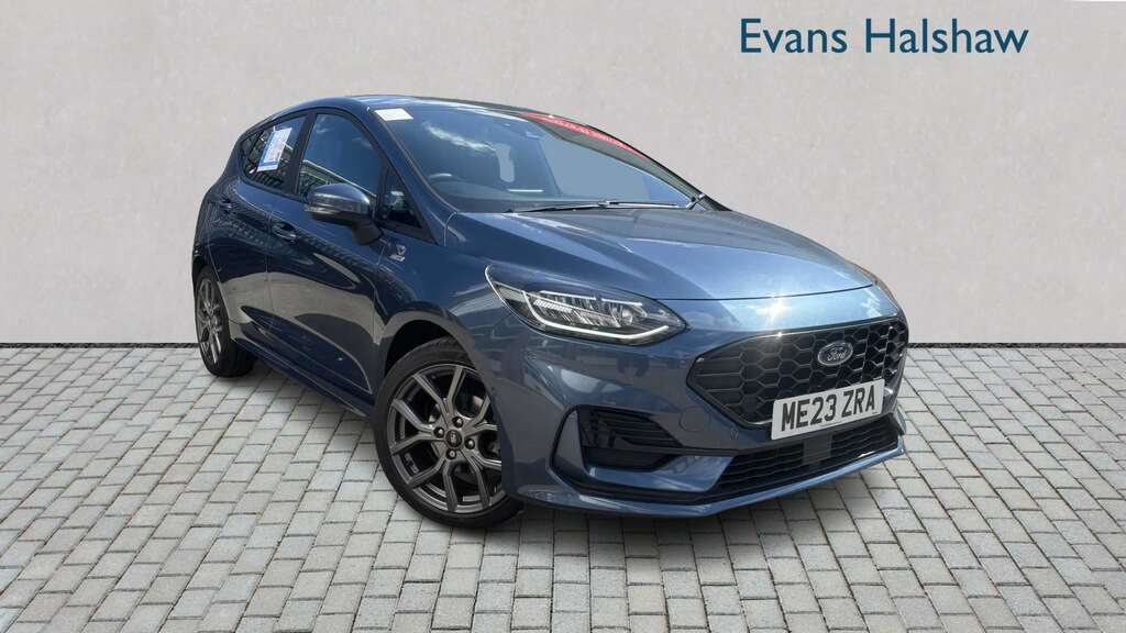Ford Fiesta 1.0 Ecoboost St-line 2023 Blue
