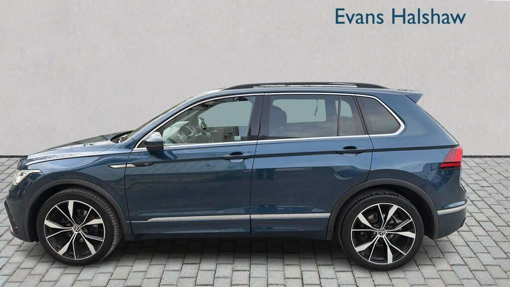 Volkswagen Tiguan 2.0 Tdi R-line Dsg 2021 GL21NDF Blue #3