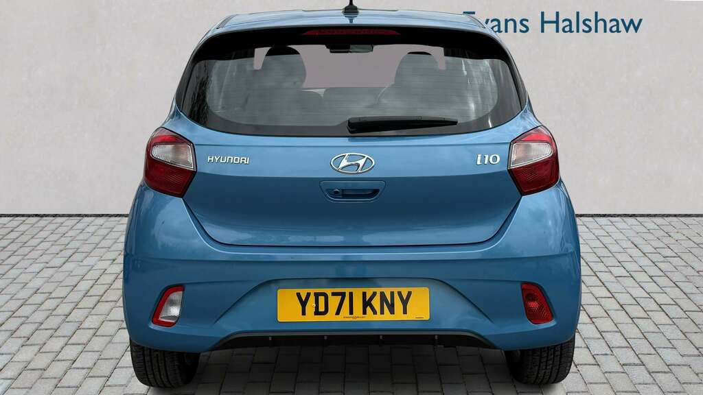Hyundai I10 1.2 Mpi Se Connect 2021 Blue #6