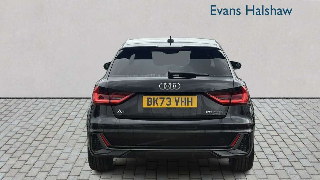 Audi A1 25 Tfsi S Line 2023 BK73VHH Black #4