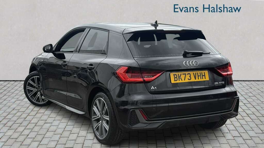 Audi A1 25 Tfsi S Line 2023 BK73VHH Black #3