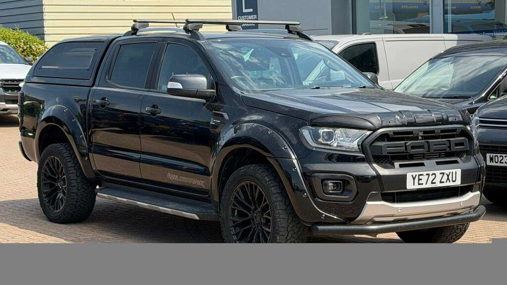 Ford Ranger Pick Up Double Cab Wildtrak 2.0 Ecoblue 213 2 YE72ZXU Black #2