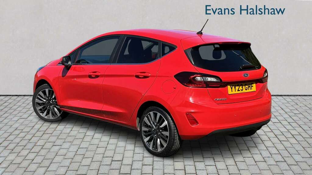 Ford Fiesta 1.0 Ecoboost Titanium X 2023 YY23GHF Red #2