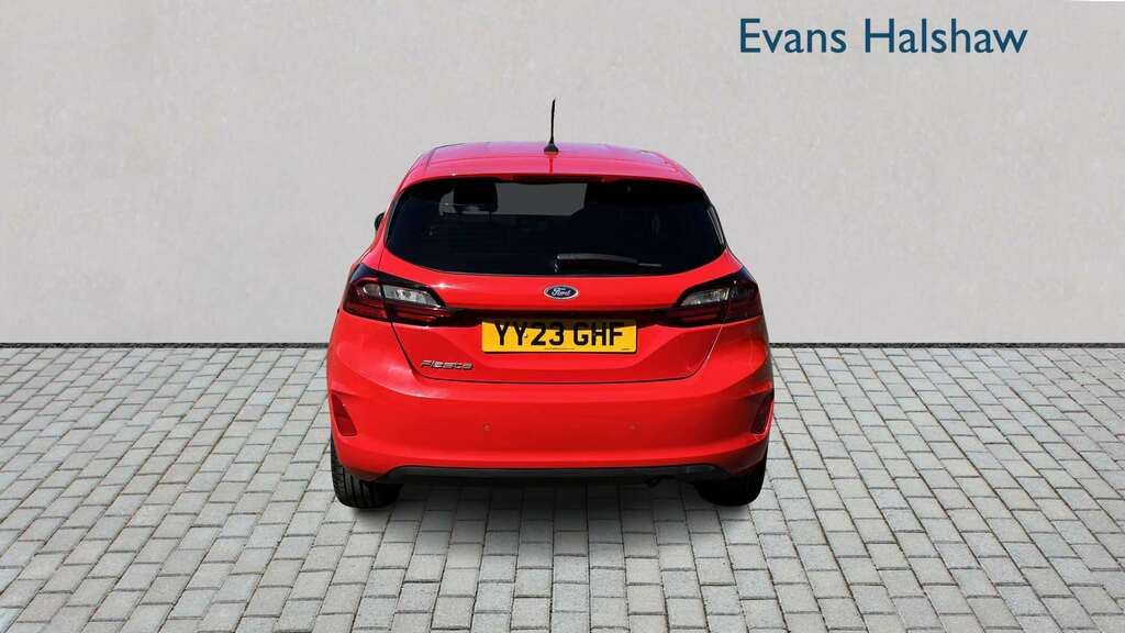 Ford Fiesta 1.0 Ecoboost Titanium X 2023 YY23GHF Red #6