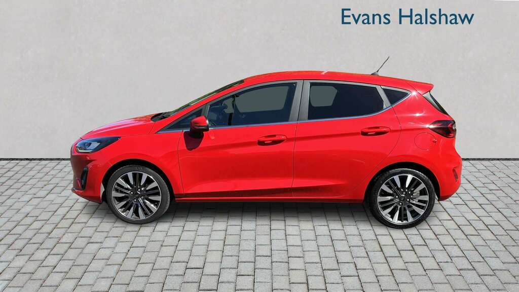 Ford Fiesta 1.0 Ecoboost Titanium X 2023 YY23GHF Red #5
