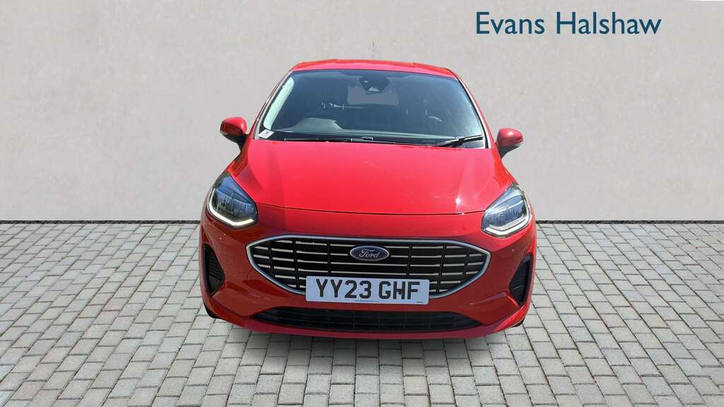 Ford Fiesta 1.0 Ecoboost Titanium X 2023 YY23GHF Red #4