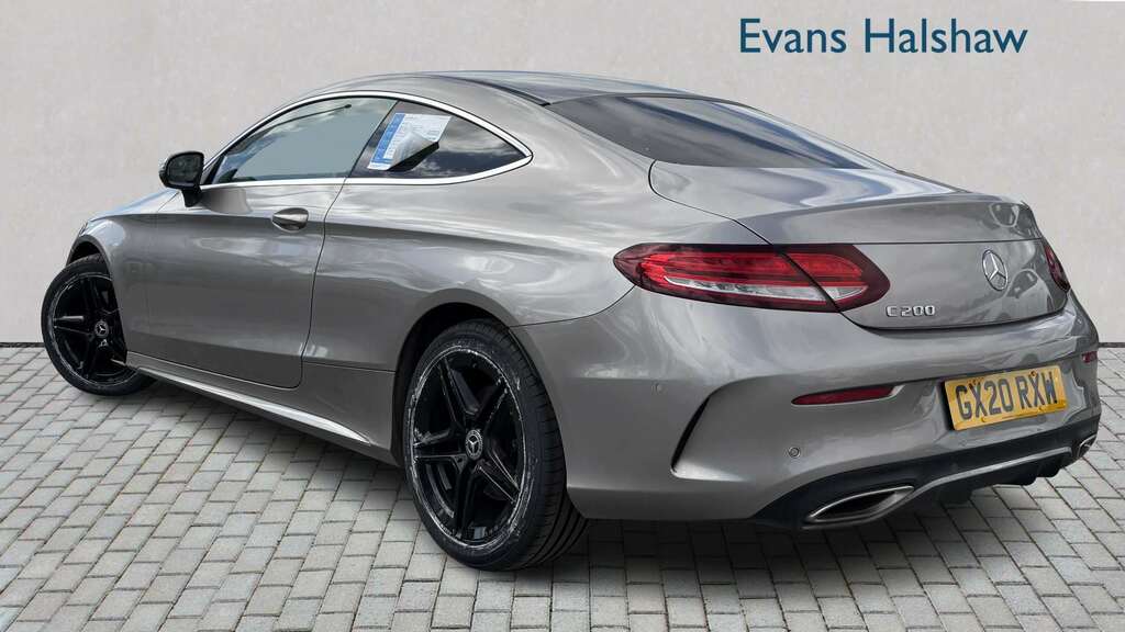 Mercedes-Benz C Class C200 Amg Line Premium 9G-tronic 2020 Silver