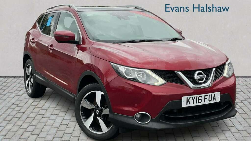 Nissan Qashqai 1.5 Dci N-tec 2016 Red