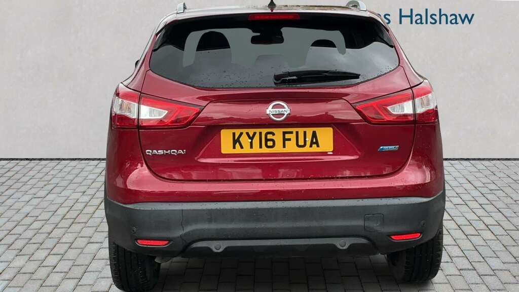 Nissan Qashqai 1.5 Dci N-tec 2016 KY16FUA Red #5