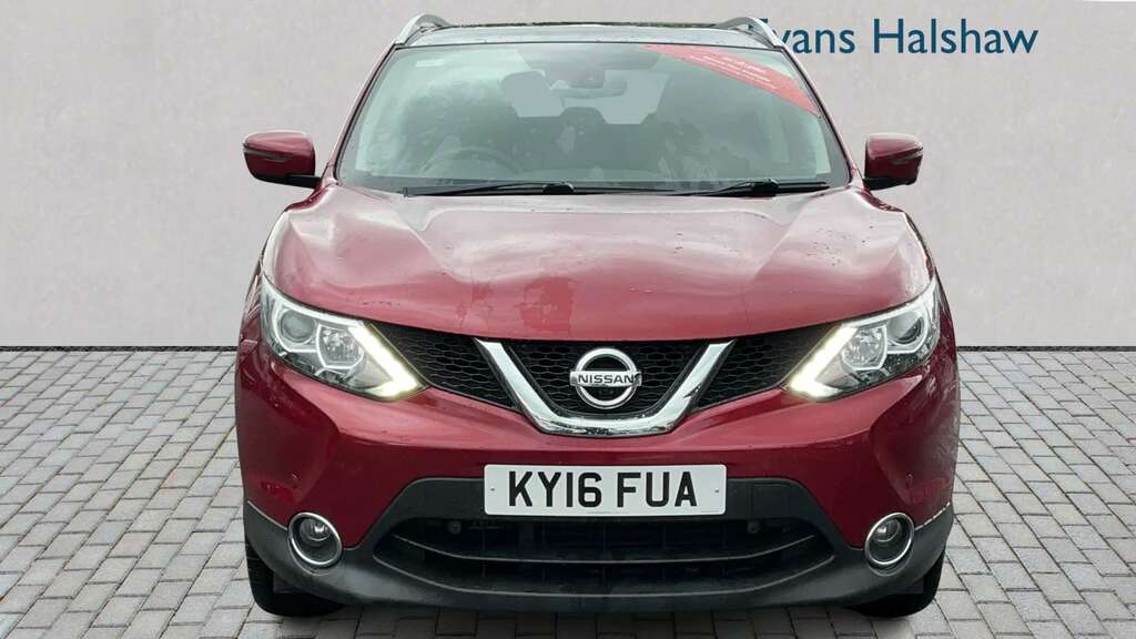 Nissan Qashqai 1.5 Dci N-tec 2016 KY16FUA Red #4