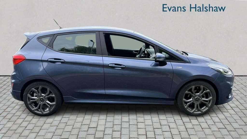 Ford Fiesta 1.0 Ecoboost St-line 2019 Blue #4