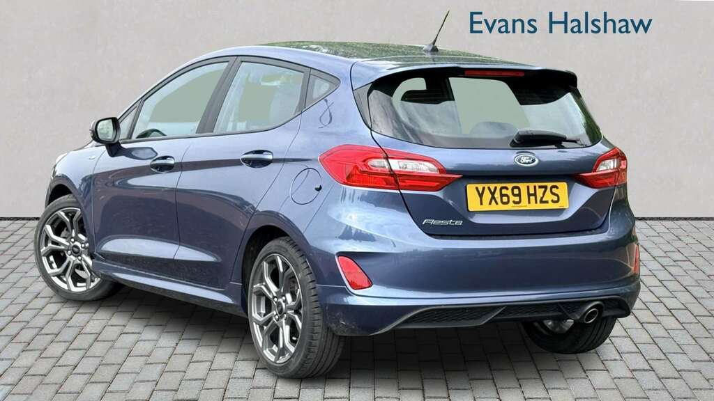 Ford Fiesta 1.0 Ecoboost St-line 2019 Blue #2
