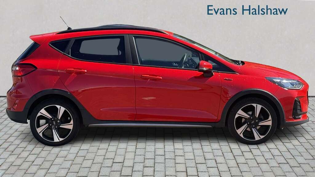 Ford Fiesta 1.0 Ecoboost Active 2023 YY23KGF Red #3