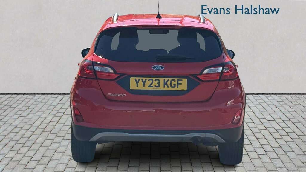 Ford Fiesta 1.0 Ecoboost Active 2023 YY23KGF Red #4