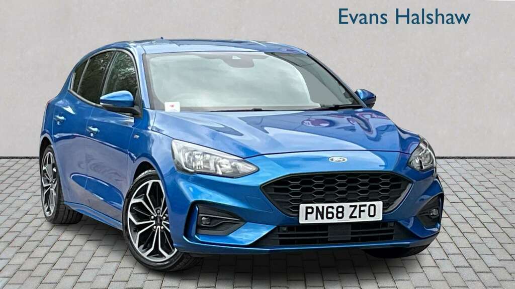 Ford Focus 1.0 Ecoboost 125 St-line X 2018 Blue