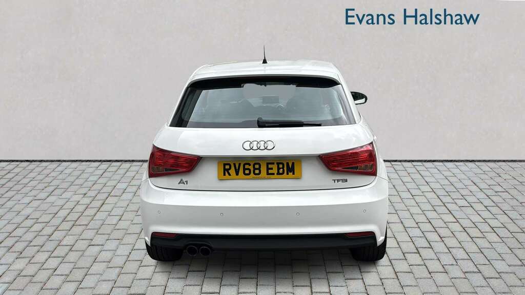 Audi A1 1.4 Tfsi Sport Nav S Tronic 2018 RV68EBM White #3