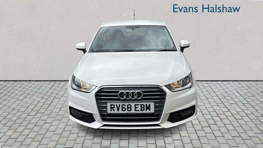 Audi A1 1.4 Tfsi Sport Nav S Tronic 2018 RV68EBM White #4