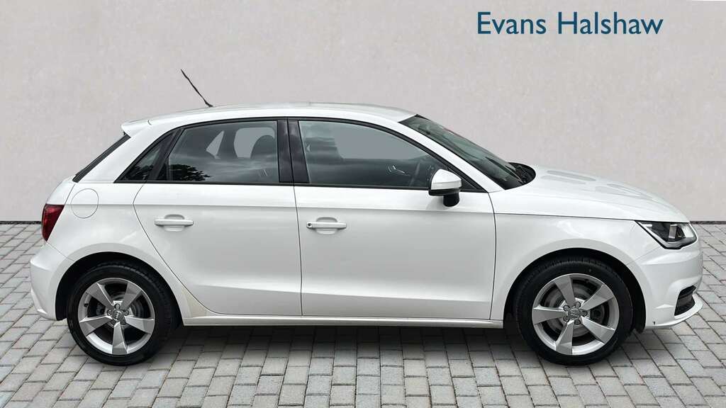 Audi A1 1.4 Tfsi Sport Nav S Tronic 2018 RV68EBM White #2