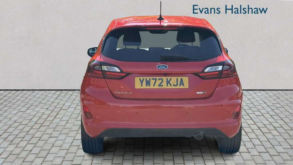 Ford Fiesta 1.0 Ecoboost 125 St-line X Edition 2023 YW72KJA Red #5