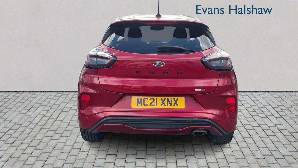 Ford Puma 1.0 Ecoboost Hybrid Mhev St-line 2021 MC21XNX Red #4