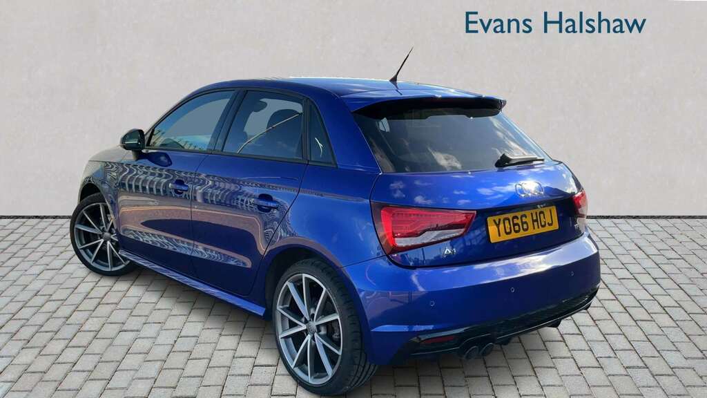 Audi A1 1.4 Tfsi 150 Black Edition 2017 YO66HOJ Blue #2