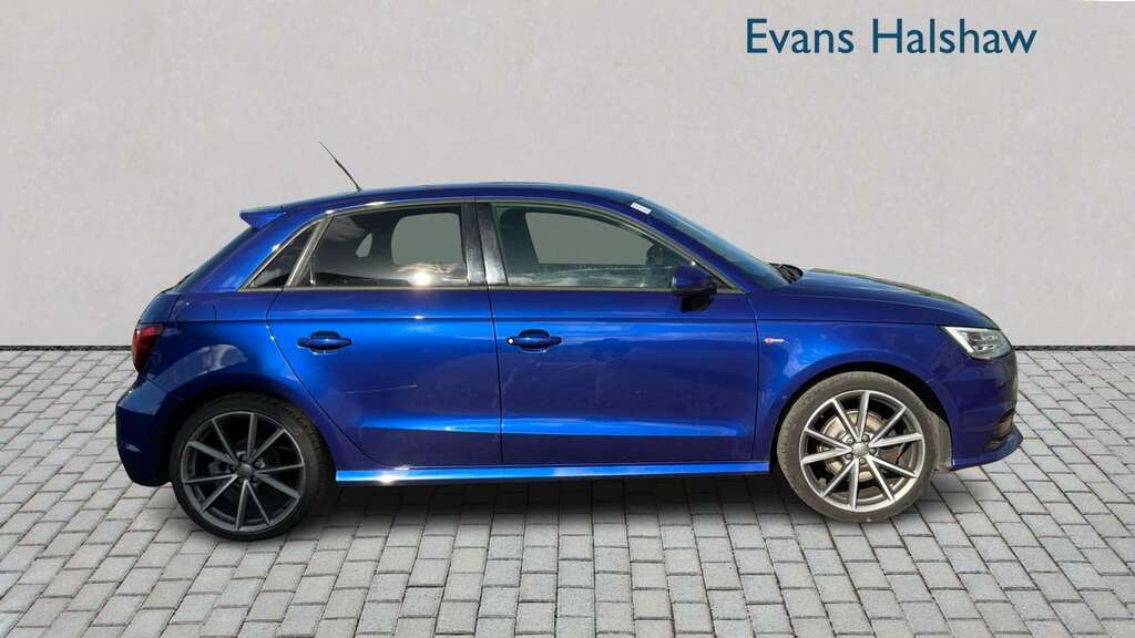 Audi A1 1.4 Tfsi 150 Black Edition 2017 YO66HOJ Blue #3
