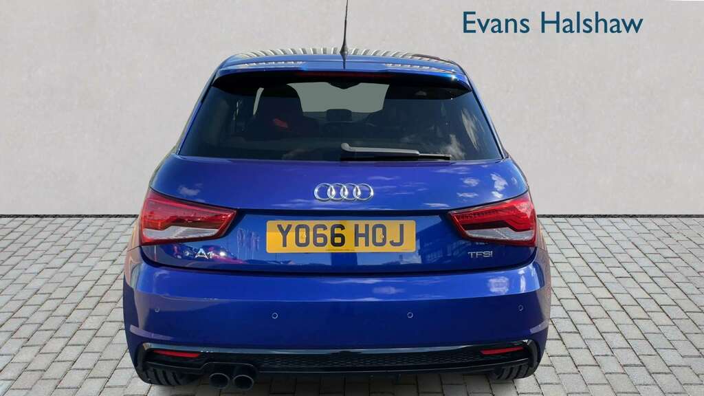 Audi A1 1.4 Tfsi 150 Black Edition 2017 YO66HOJ Blue #5