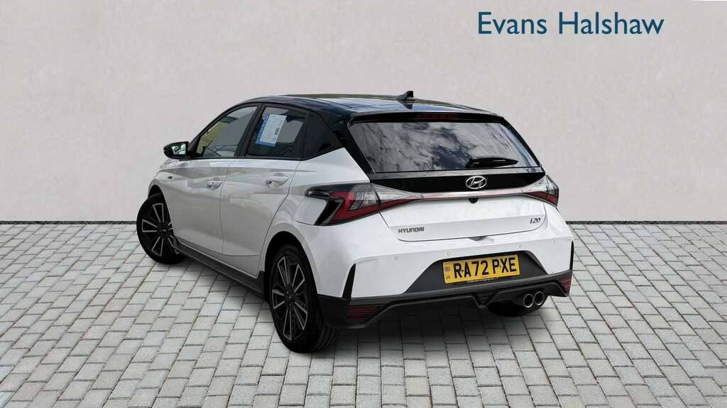 Hyundai I20 1.0T Gdi 48V Mhd 120 N Line 2023 RA72PXE White #2