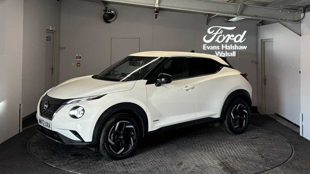 Nissan Juke 1.6 Hybrid N-connecta 2023 WM72UXA White #3