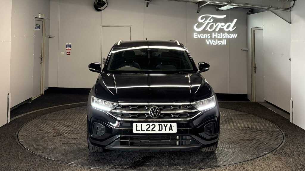 Volkswagen T-Roc 1.5 Tsi R-line Dsg 2022 LL22DYA Black #2