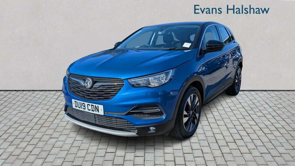 Vauxhall Grandland X 1.5 Turbo D Sport Nav 2019 Blue #2