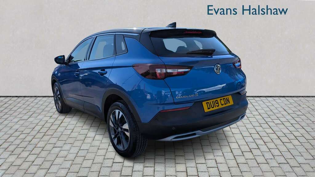 Vauxhall Grandland X 1.5 Turbo D Sport Nav 2019 Blue #4