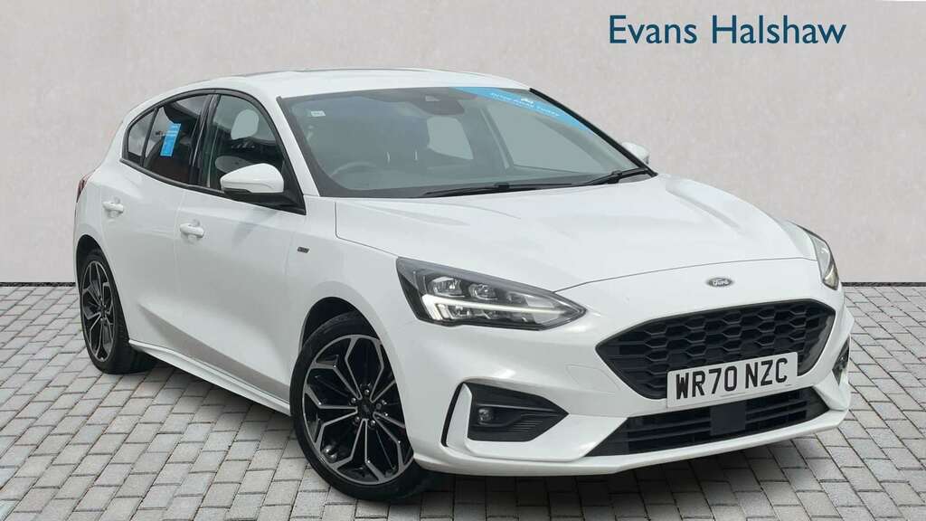 Ford Focus 1.0 Ecoboost Hybrid Mhev 155 St-line X Edition White