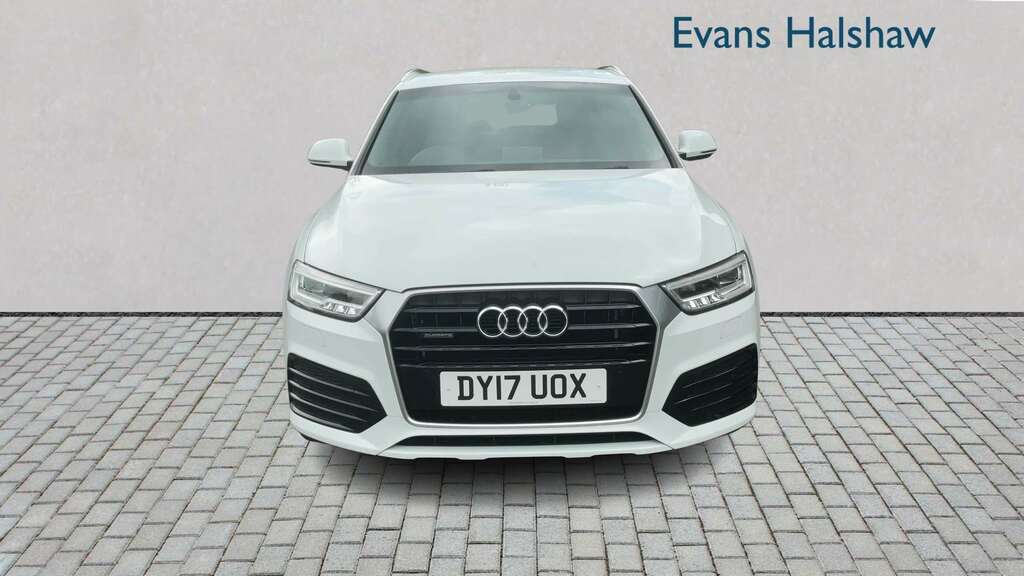 Audi Q3 2.0 Tdi 184 Quattro S Line Plus 2017 DY17UOX White #4