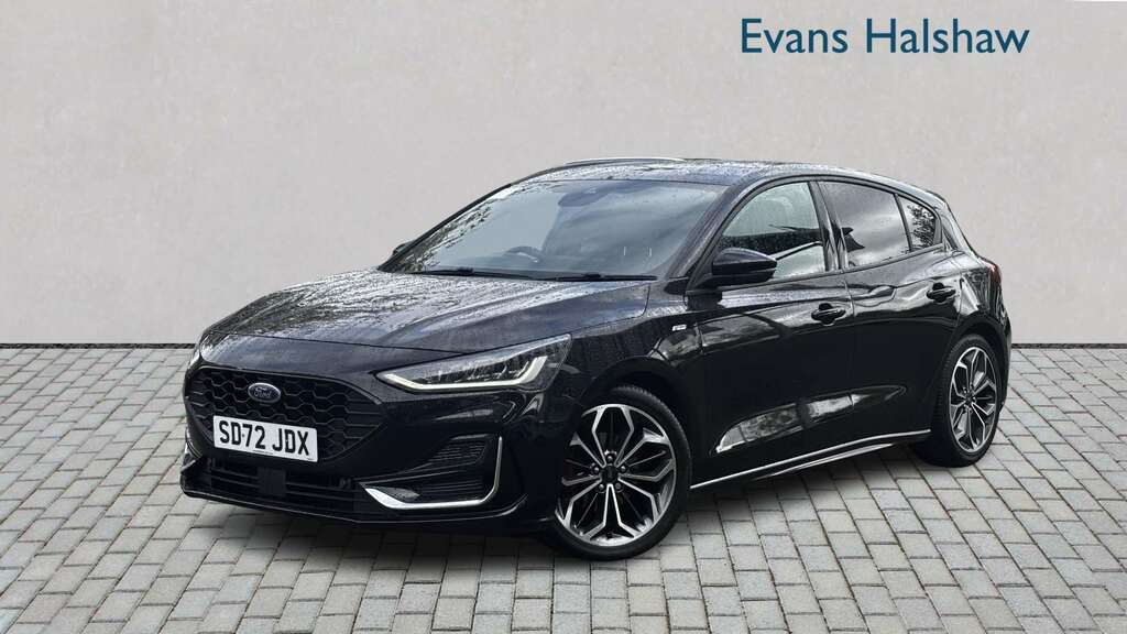 Ford Focus 1.5 Ecoblue St-line Vignale 2023 SD72JDX Black #3