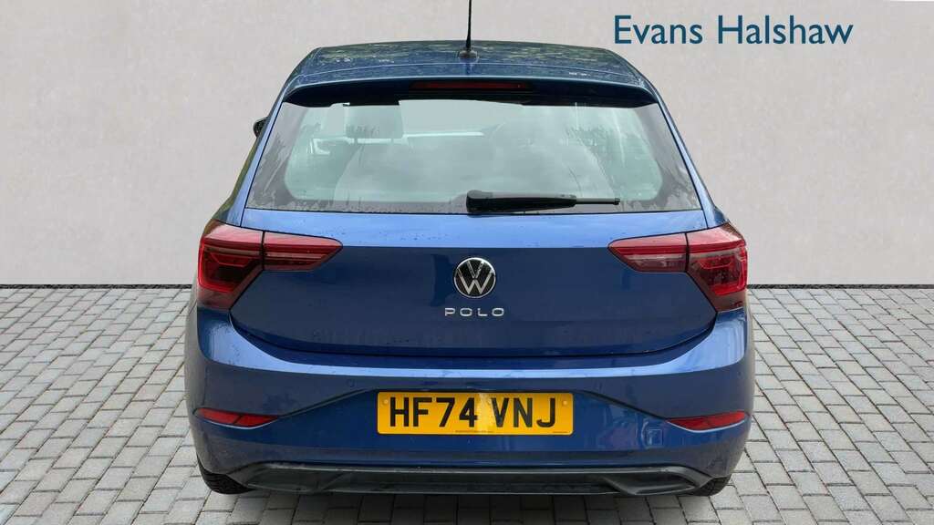 Volkswagen Polo 1.0 Tsi Style 2024 HF74VNJ Blue #5