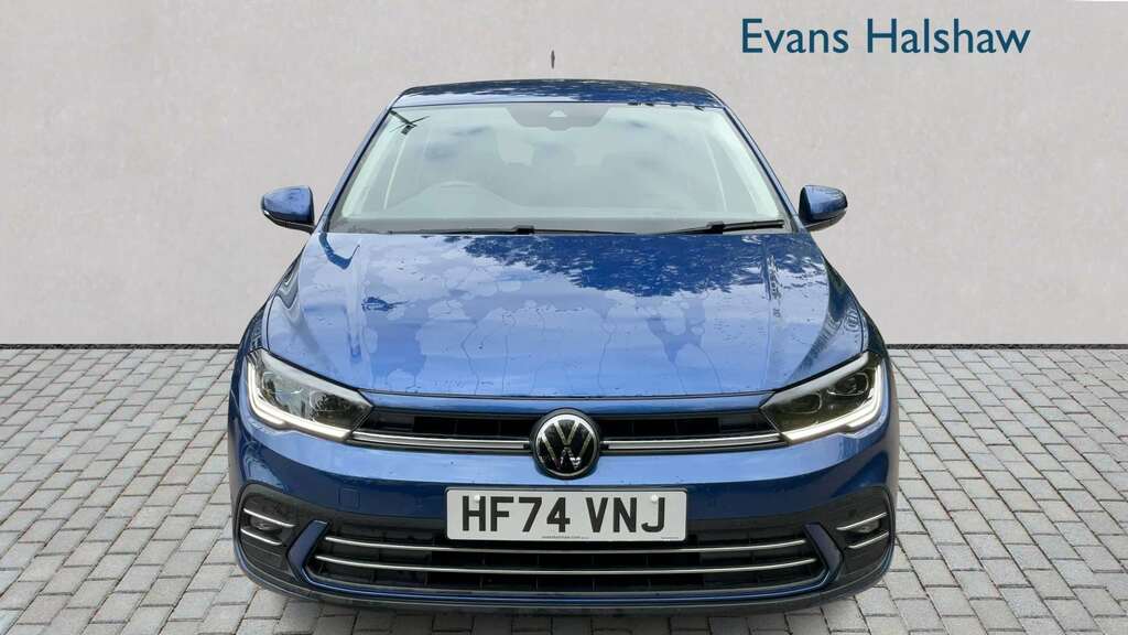 Volkswagen Polo 1.0 Tsi Style 2024 HF74VNJ Blue #4