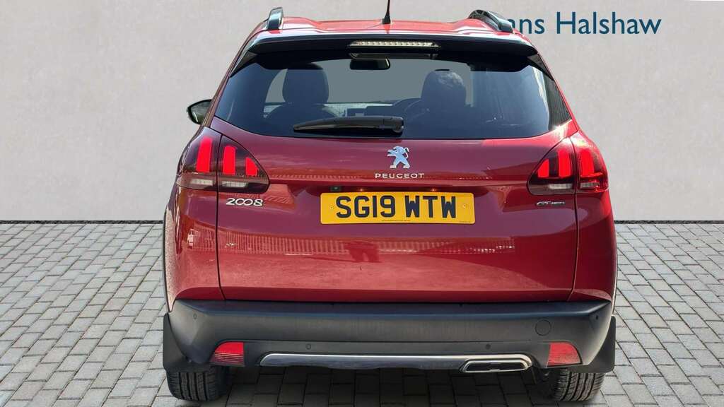 Peugeot 2008 1.2 Puretech 110 Gt Line Eat6 2019 SG19WTW Red #6