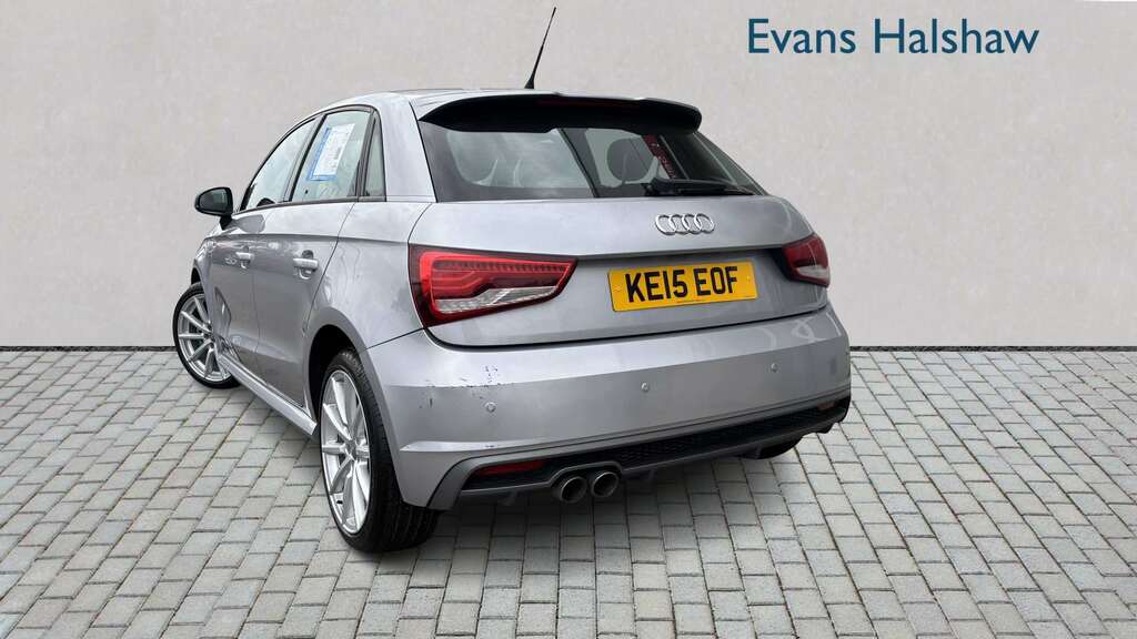 Audi A1 1.4 Tfsi S Line 2015 KE15EOF Silver #2