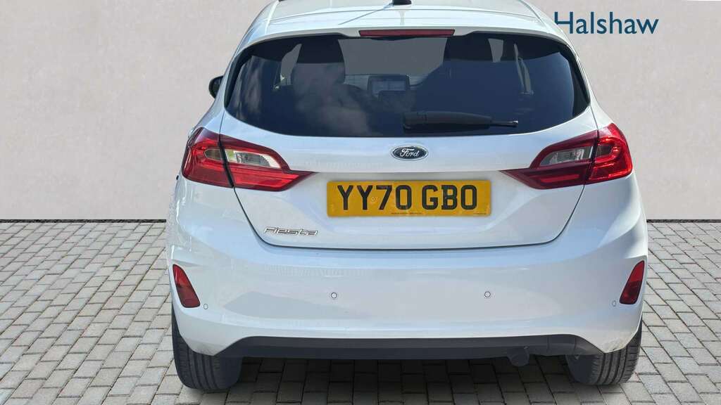 Ford Fiesta 1.0 Ecoboost 95 Trend 2020 YY70GBO White #4
